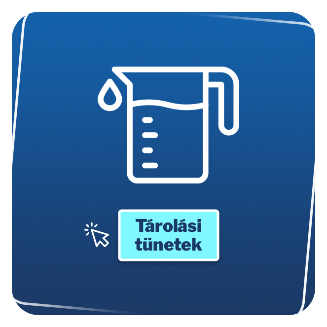 Tárolási tünetek